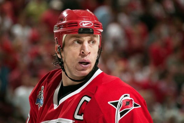 Rod Brind'Amour - Game One of the 2006 Stanley Cup Final
